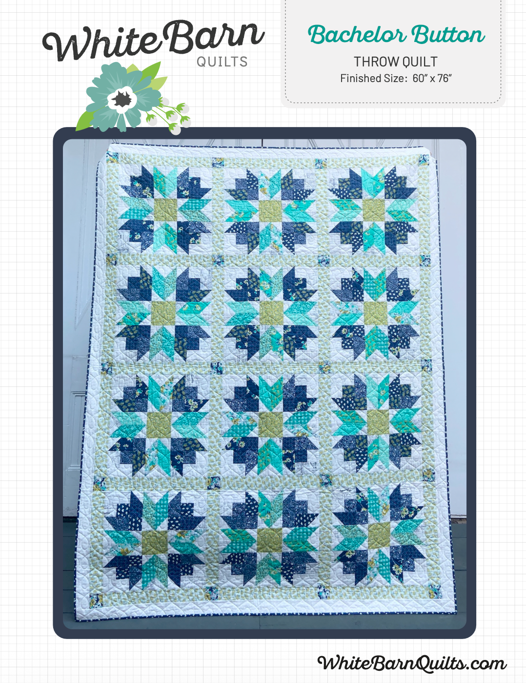 Bachelor Button PDF Pattern