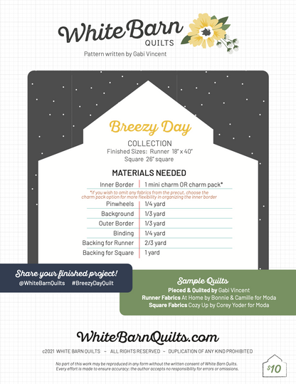 Breezy Day PDF Pattern