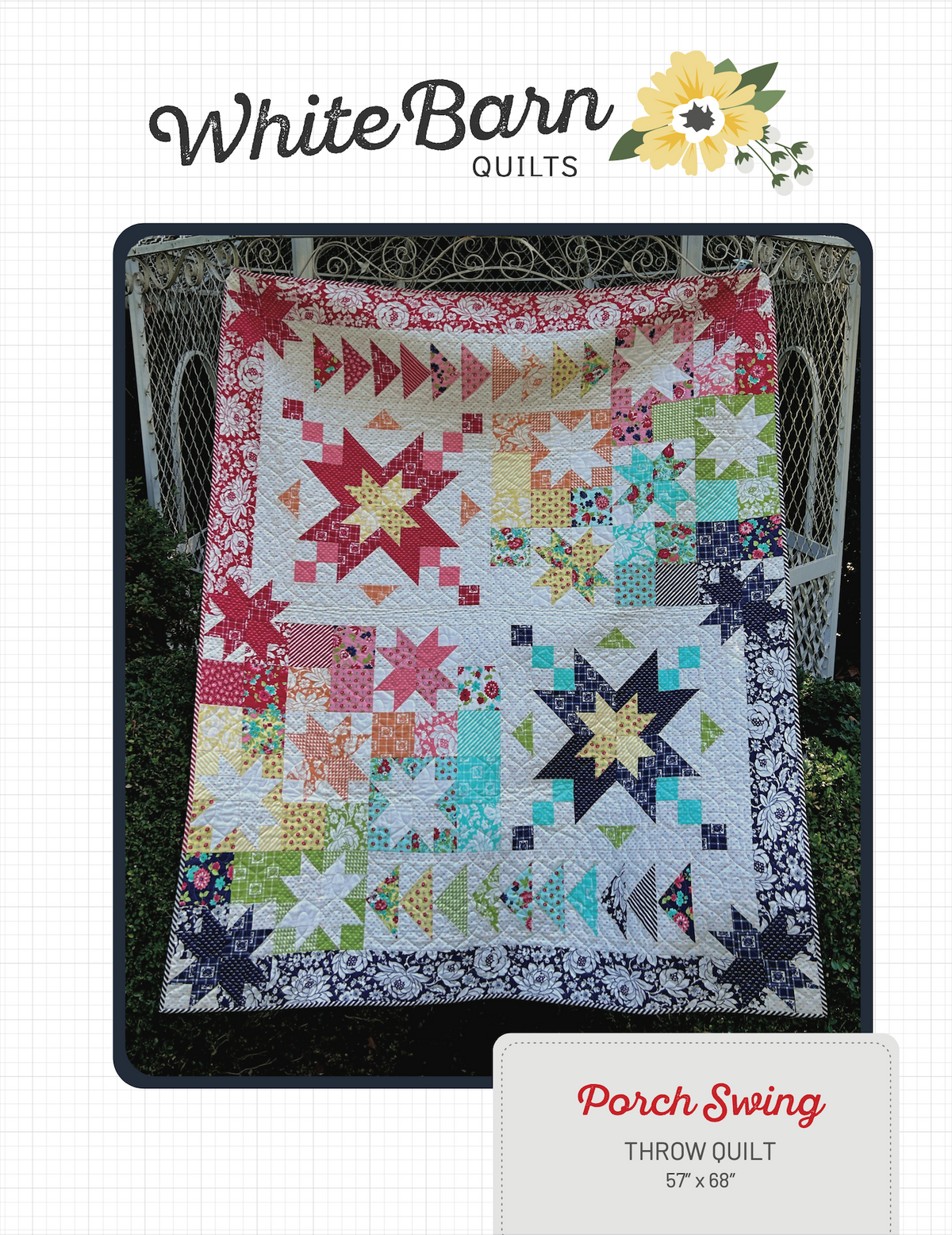 Porch Swing PDF Pattern – White Barn Quilts