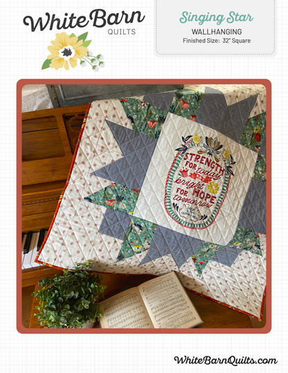 Singing Star PDF Pattern