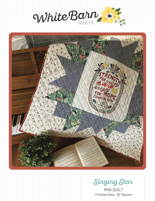 Singing Star PDF Pattern